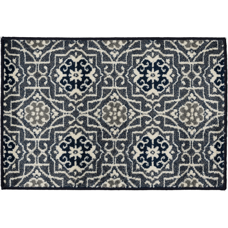 Geometric Indoor / Outdoor Rug, Rectangle 2' x 3'