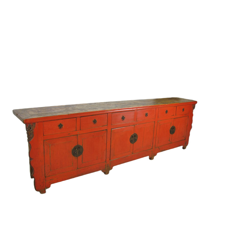 Asian Classic 111'' W Solid Wood Sideboard