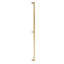 Emtek Select Appliance Pull 24" cc/ Rectangular Stem & Knurled Pull-755006066-797491816