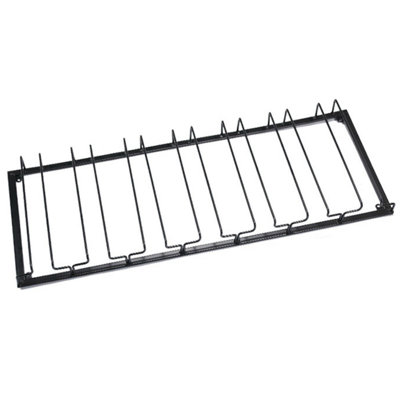 Kilmarnock Hanging Wine Glass Rack in Black