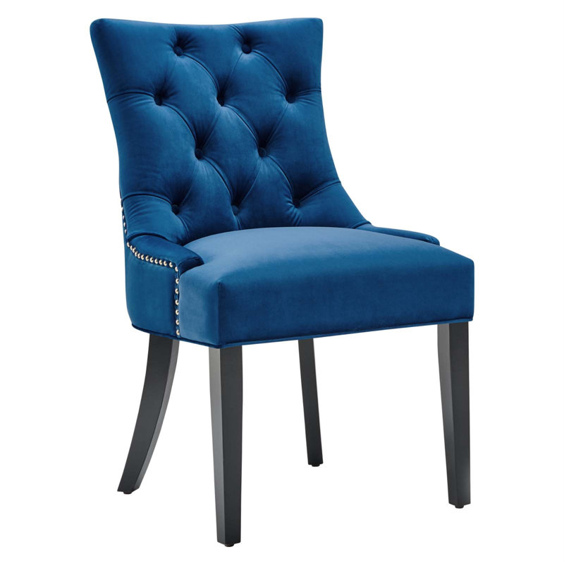 Chaises d'appoint de salle à manger Modway Regent, Bleu marine