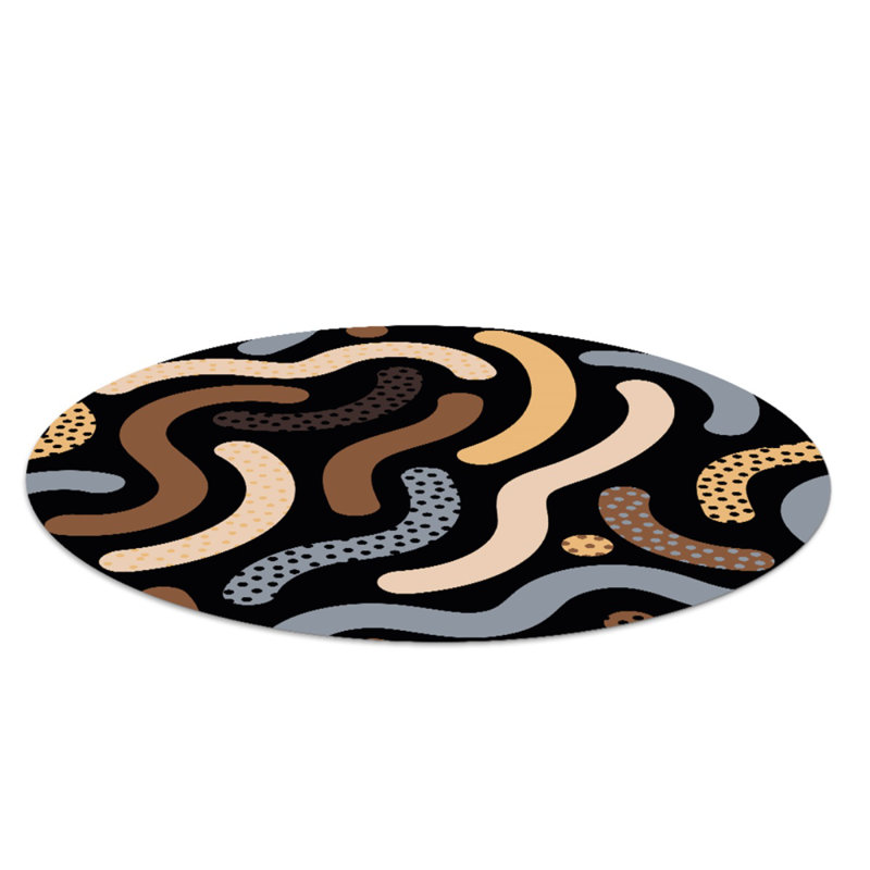 Kartis Hard Floor Straight Round Chair Mat