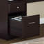 Ensemble de bureau d'ordinateur en L 4 pièces avec huche Cabot-443419186