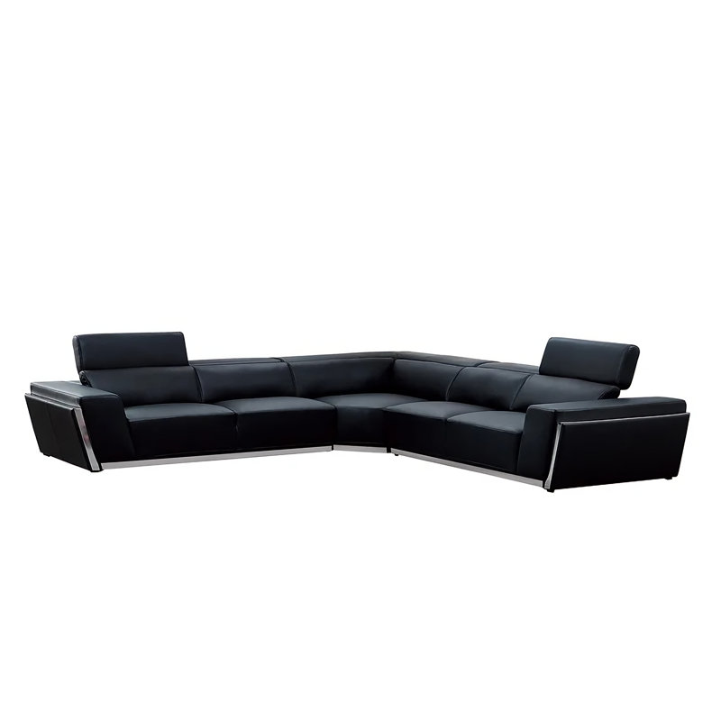 Maryclare Upholstered L-Shaped Sectional Symmetrical