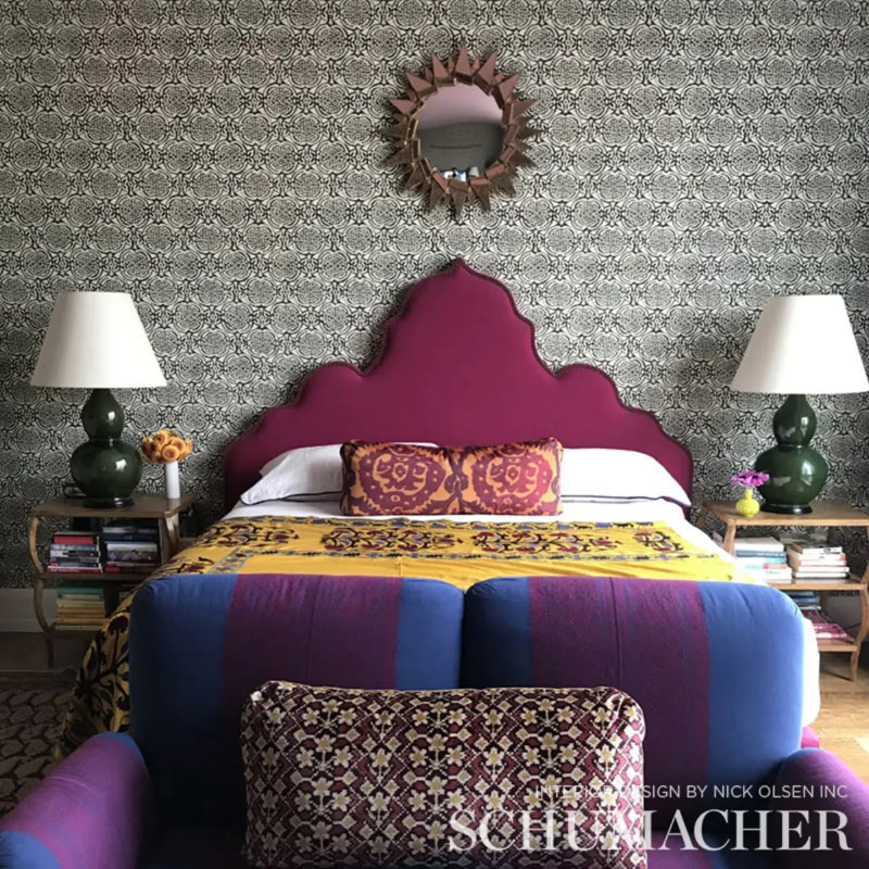 Toledo Embroidery Fabric, Casbah