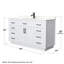 Beckett TK 60'' W Single Vanity-2073982186-2073982185-2073982190