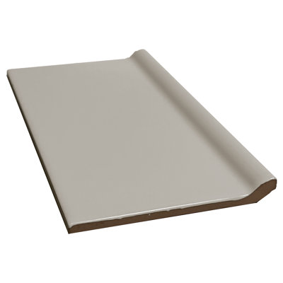 Color Beat Gloss 8'' L x 4'' W Ceramic Cove Base Tile Trim