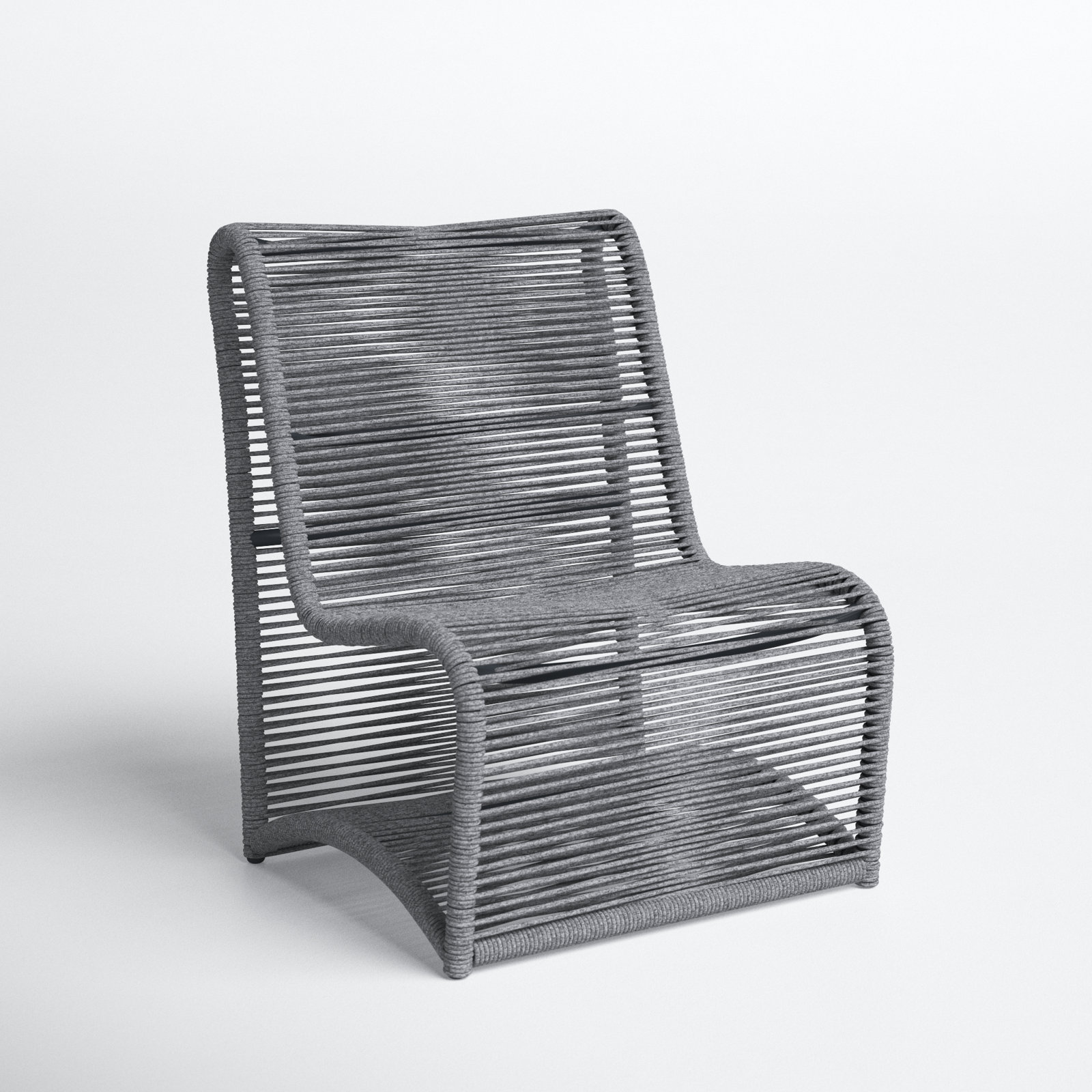 Outdoor Armless Lounge Chair