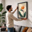 Bird of Paradise Botanical - Framed Print-217803278-217803282