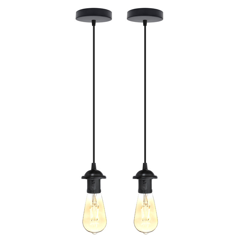 Germanos 2 - Light Single Pendant, Black, No
