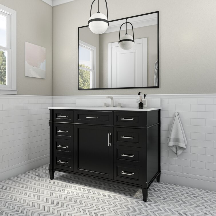 Bemma Montauk 48'' Single Bathroom Vanity with Top & Reviews | Wayfair