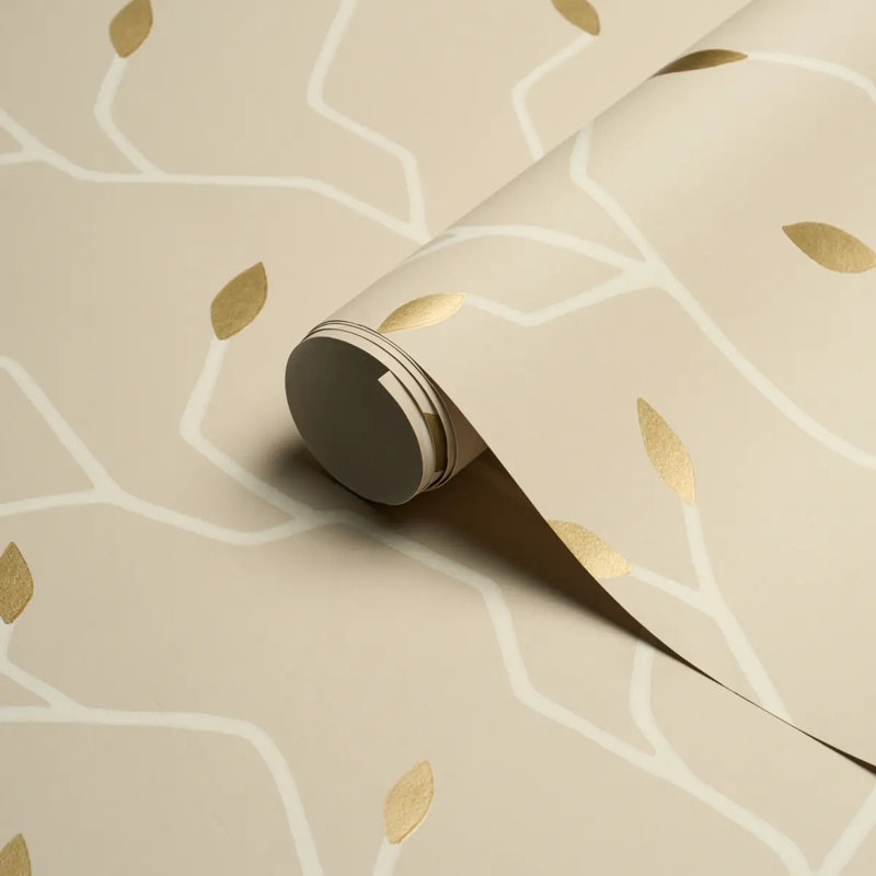 Papier peint Cymbeline, Blanc