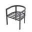 Ensemble repas d'extérieur pour 6 personnes avec table rectangulaire extensible-194823409-194823405