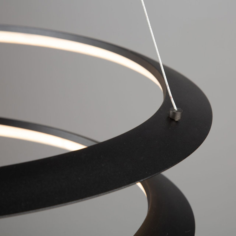  Luminaire suspendu cylindrique à DEL