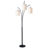 Leah 3-Light Floor Lamp - Black