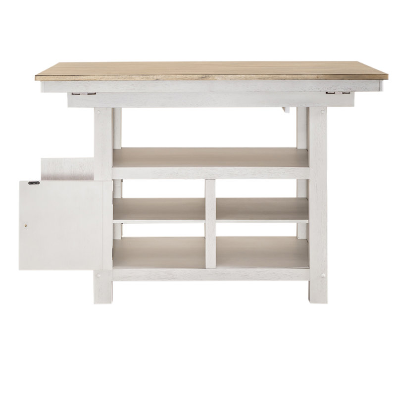Keswick 4 - Person Four Leg Dining Set, White