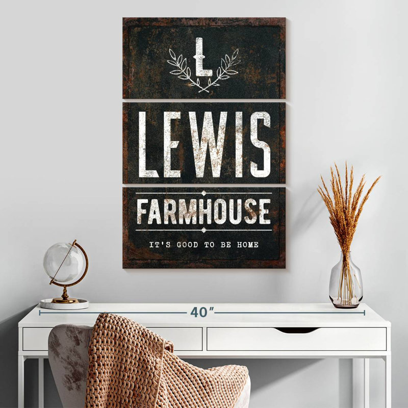 Tergel Lewis Farmhouse Typography