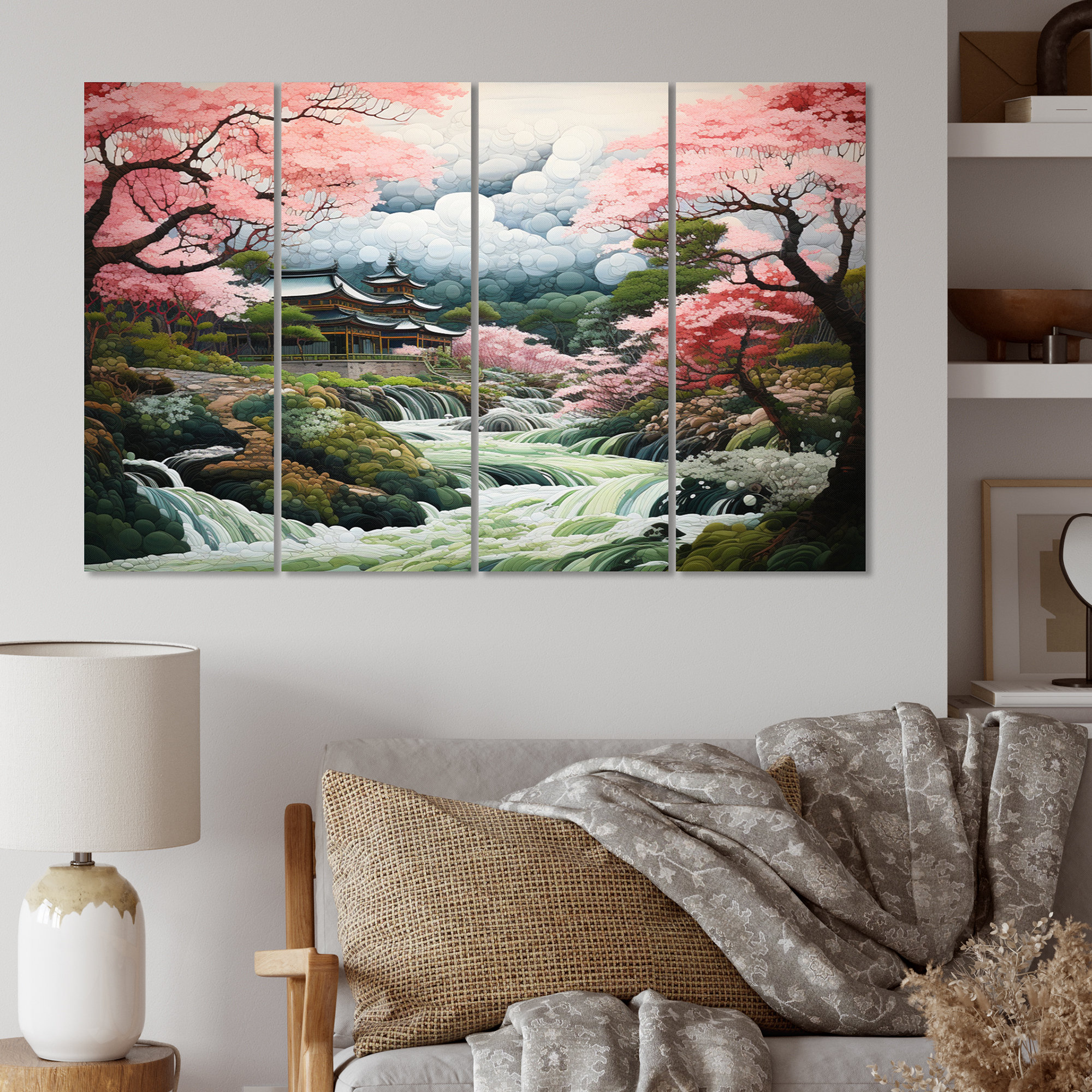 DesignArt Asian Art Zen Garden III Asian Metal Wall Art Set Wayfair