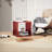 Samuelsson Acrylic Side Table, Nightstand Bedside Table-1616917548