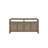 English Knotty Oak 72" Bowtie Console