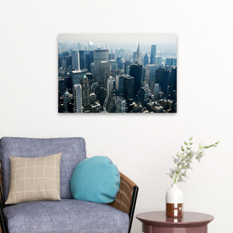 Manhattan - photographie de paysage, architecture, État de New York, art, H 16 po x l 24 po