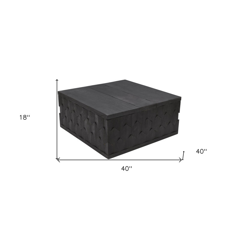 Beucher Solid Wood Coffee Table