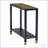 Glass Entryway Table with 2-Tier Metal Structure-371146244