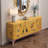 Artistic Painted Home Sideboard