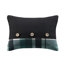 Grand lit, 9 pièces, bleu sarcelle / noir, écossais, microfibre, ensemble d'édredon et de draps, draps unis assortis, microfibre écossaise sarcelle / noire lavable à la machine avec accessoires de lit - rembourrage, contraste-126015632