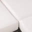 Banc d'angle en X avec table basse