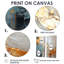Or et gris, formes liquides modernes III - formes abstraites modernes, art mural-779144482-779144490-779144492
