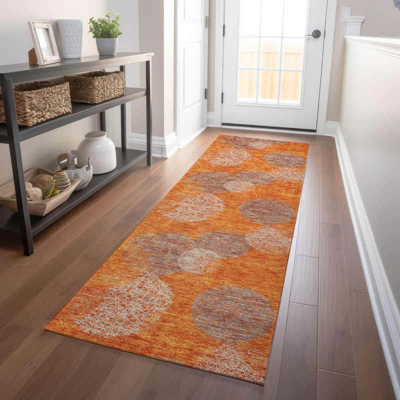 Tapis Chayden avec envers antidérapant, Tapis de couloir 2 pi 3 po x 7 pi 6 po