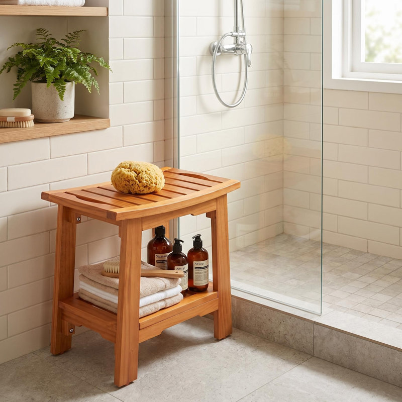 Tabouret de douche 14 po Serene Spaces, 14 po