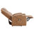 Neruda Upholstered Power Lift Massage Recliner Camel-1858098506