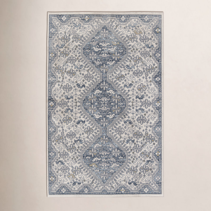 Phoebe Washable Moroccan Indoor Rug, Runner 2' x 6'