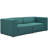 Mingle 2 Piece Upholstered Fabric Sectional Sofa Set by Modway-1736625611