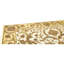 High-Quality Hand-Knotted Ivory And Gold Area Rug