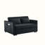 Causeuse-lit en velours avec lit escamotable Rubinder-620816402