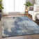 Premium Machine Washable Prisco Navy Rug