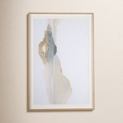 Can you See the Peace by Ira Havuka a Hand Embelished Textured Framed Art Print Matted under Glass