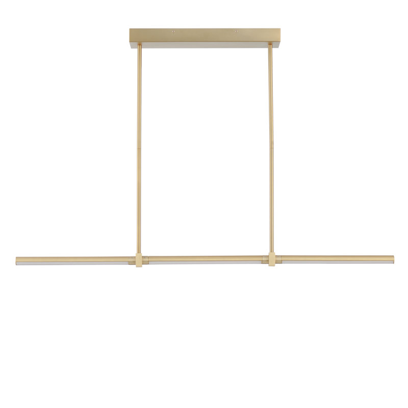 Luminaire suspendu à 3 lumières, Or