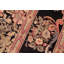 Tapis noir / rouge / brun en laine noué à la main de style oriental Ozmo 8 pi x 10 pi 6 po