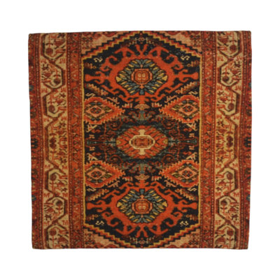 Carriana Red Square Throw Cushion