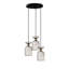 Luminaire suspendu tambour en grappe à 3 lumières Wellspring-148007099