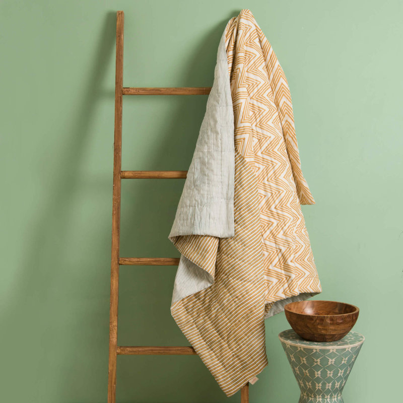 Quilted Throw Blanket