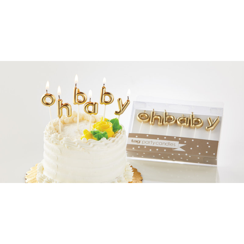Oh Baby Candle Set