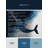 Machine Washable Peirsen Narwhal Modern & Contemporary Ombre Rug in Blue – Navy Binding-304128134