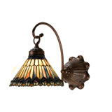 Tiffany 1 - Light Armed Sconce