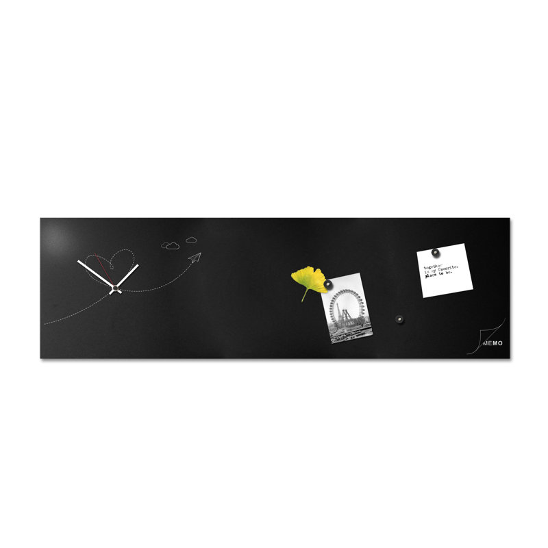 Magnetic Metal Combo Board, Black