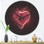 Horloge murale «Happy Valentine's Day»-63617374